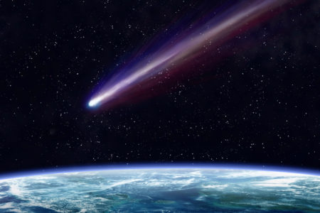 Una cometa in arrivo da un altro sistema solare?