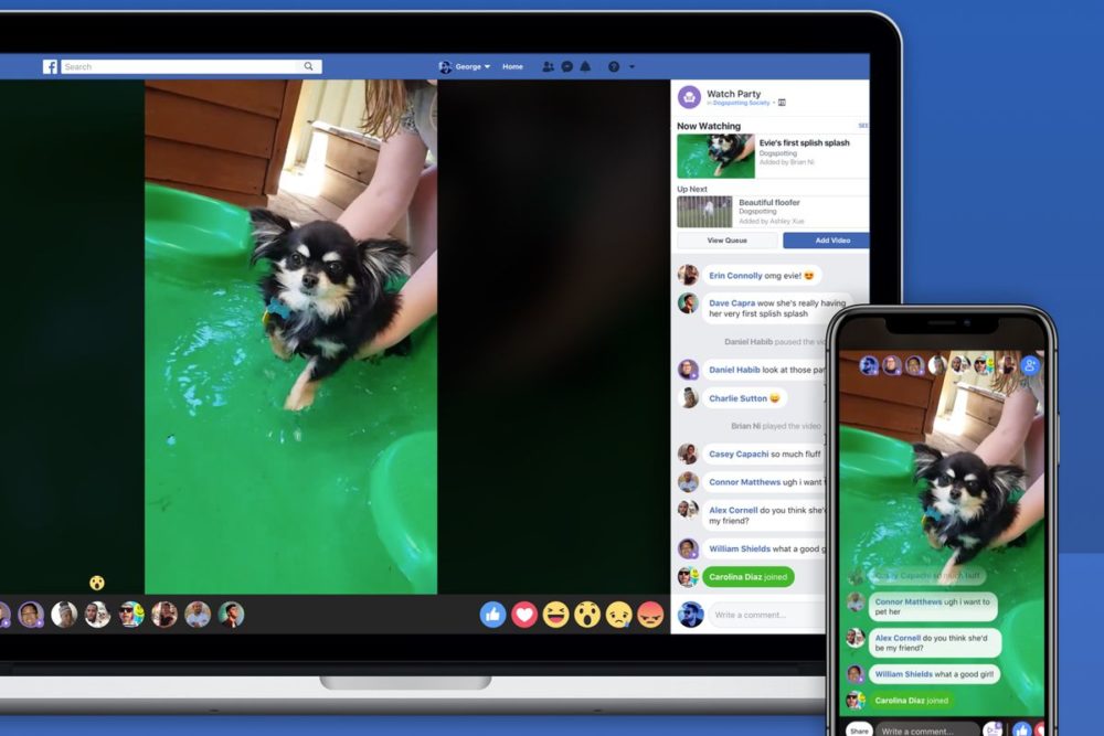 Facebook Watch Party Enkey