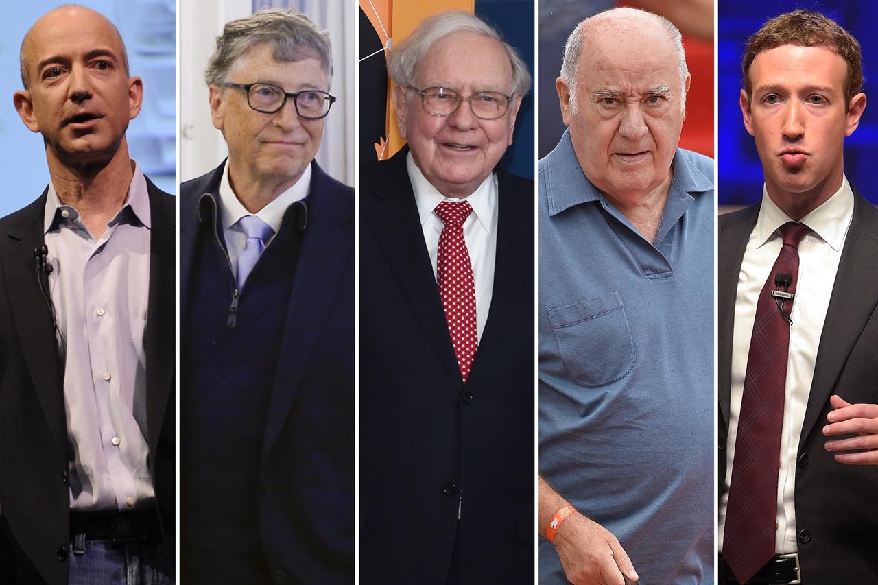 richest men in the world