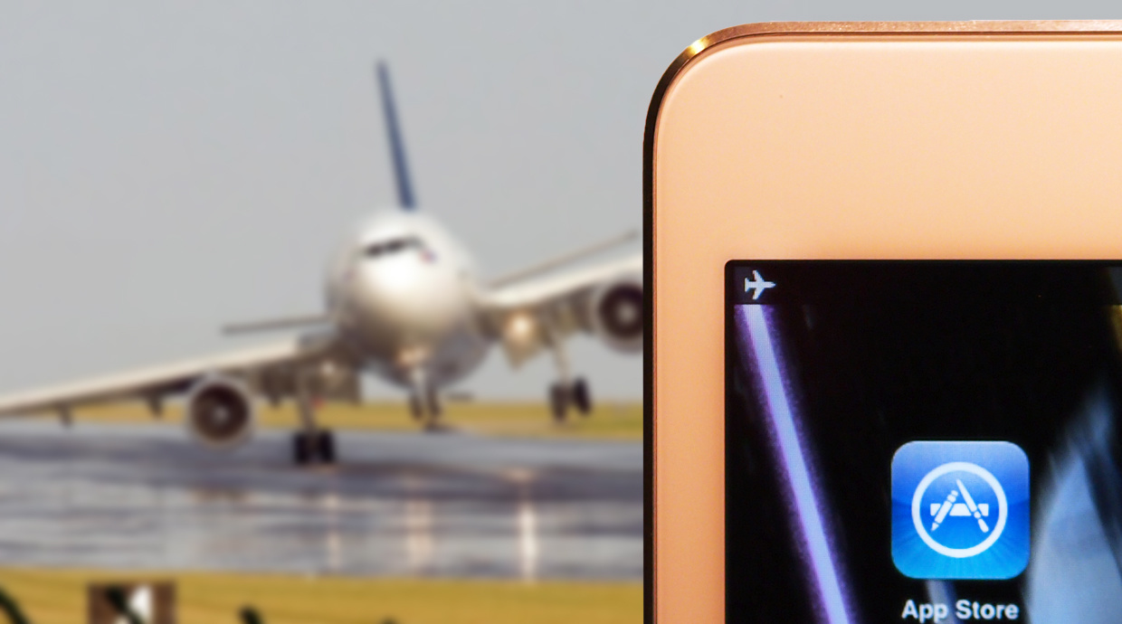 Why do enable the flight mode in airplane?