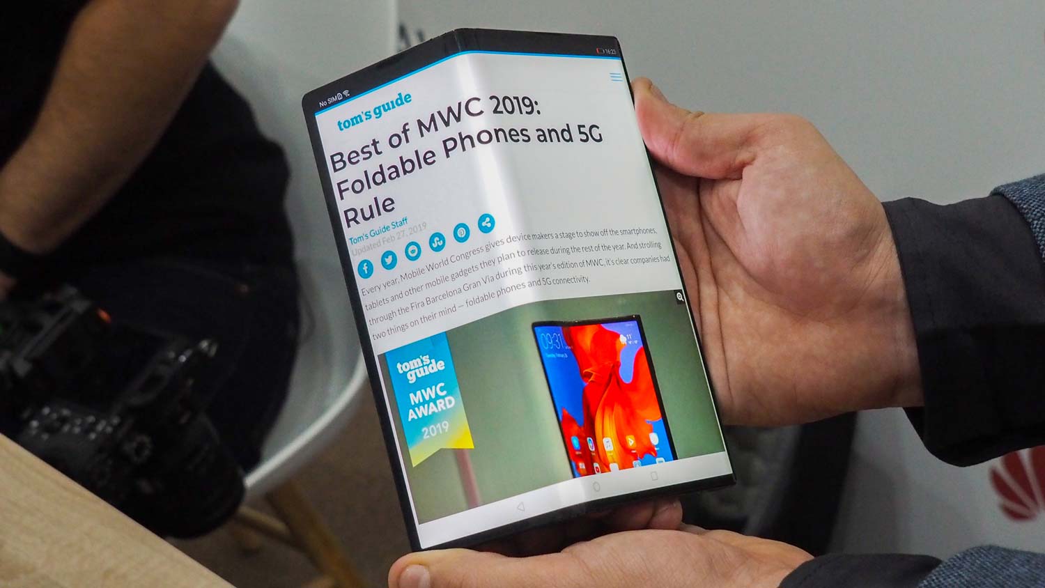 Huawei Mate X Falcon Wing is theperfect blend of smartphone and tablet
