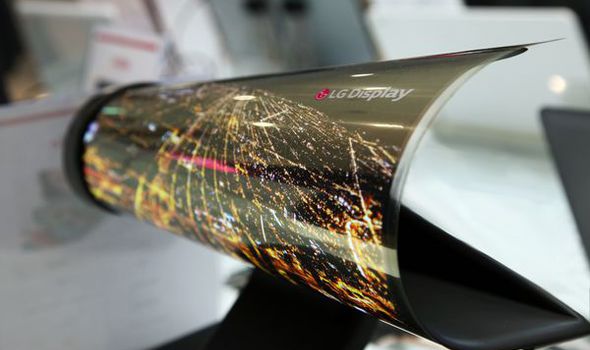 Schermi flessibili realizzati da LG