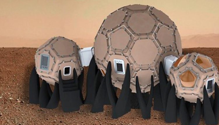 first houses on Mars