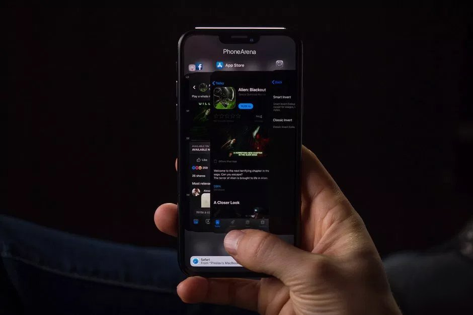 Dark Mode iPhone X1