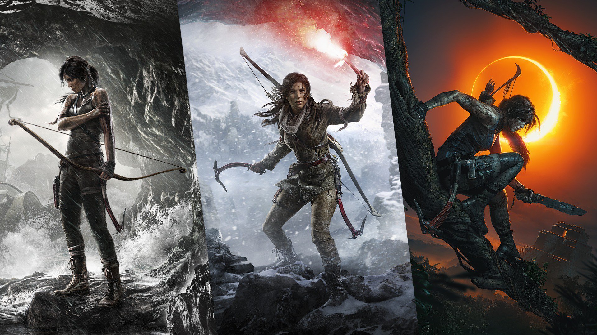 Игры том 2018. Tomb Raider Trilogy 2013. Игра Shadow of the Tomb Raider 2018.