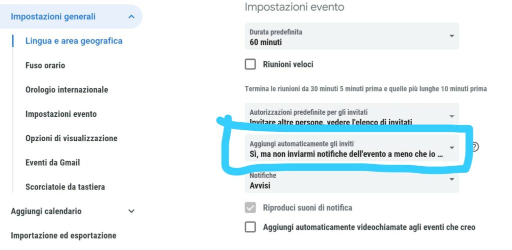 Truffa Google Calendar