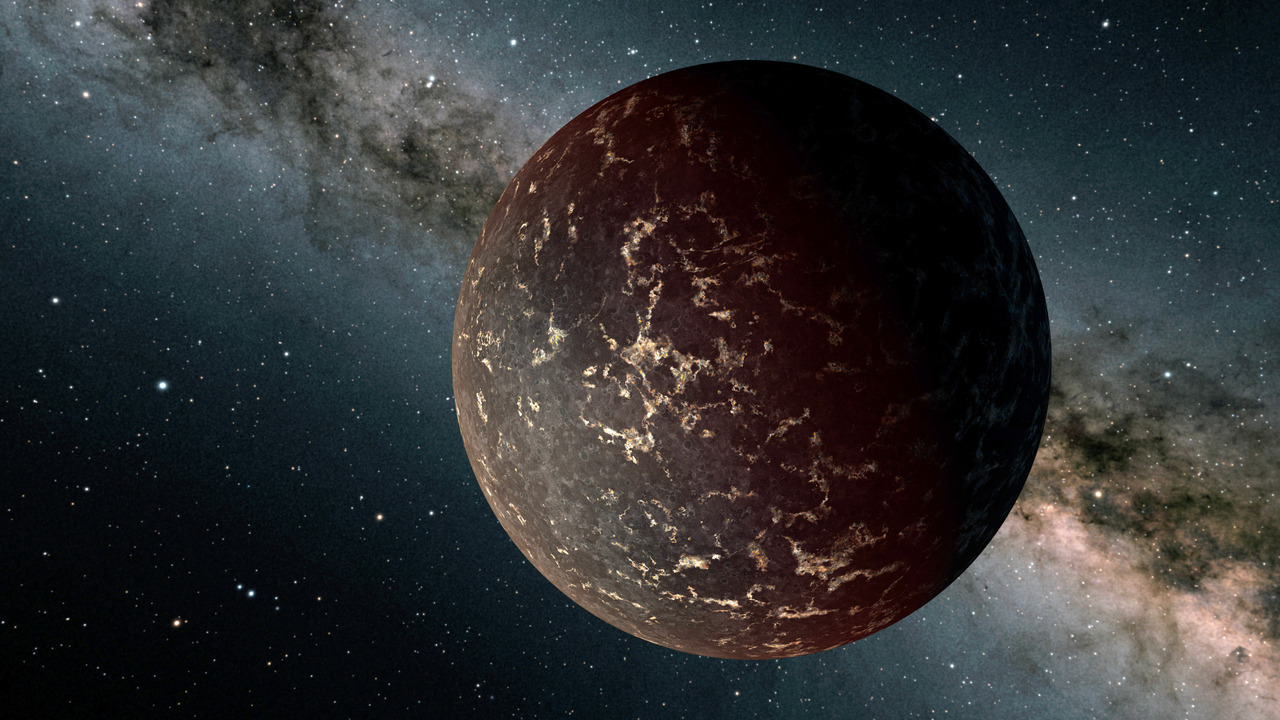 Dark World: what does an extrasolar planet look like