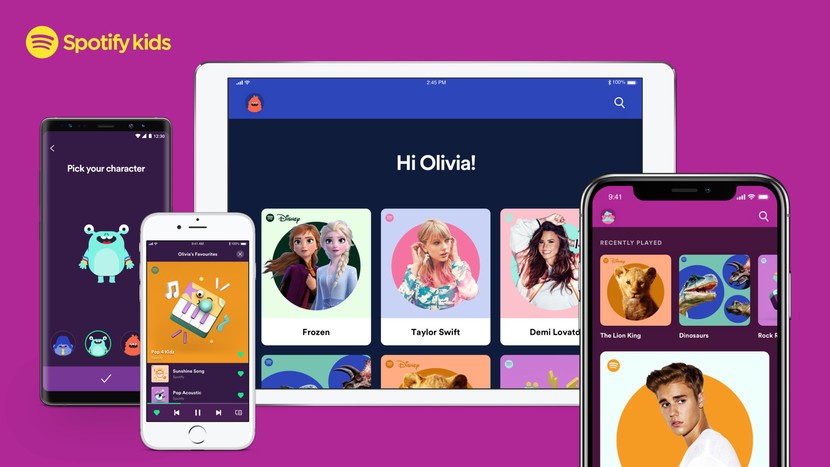 Spotify Kids, lo streaming per i più piccoli