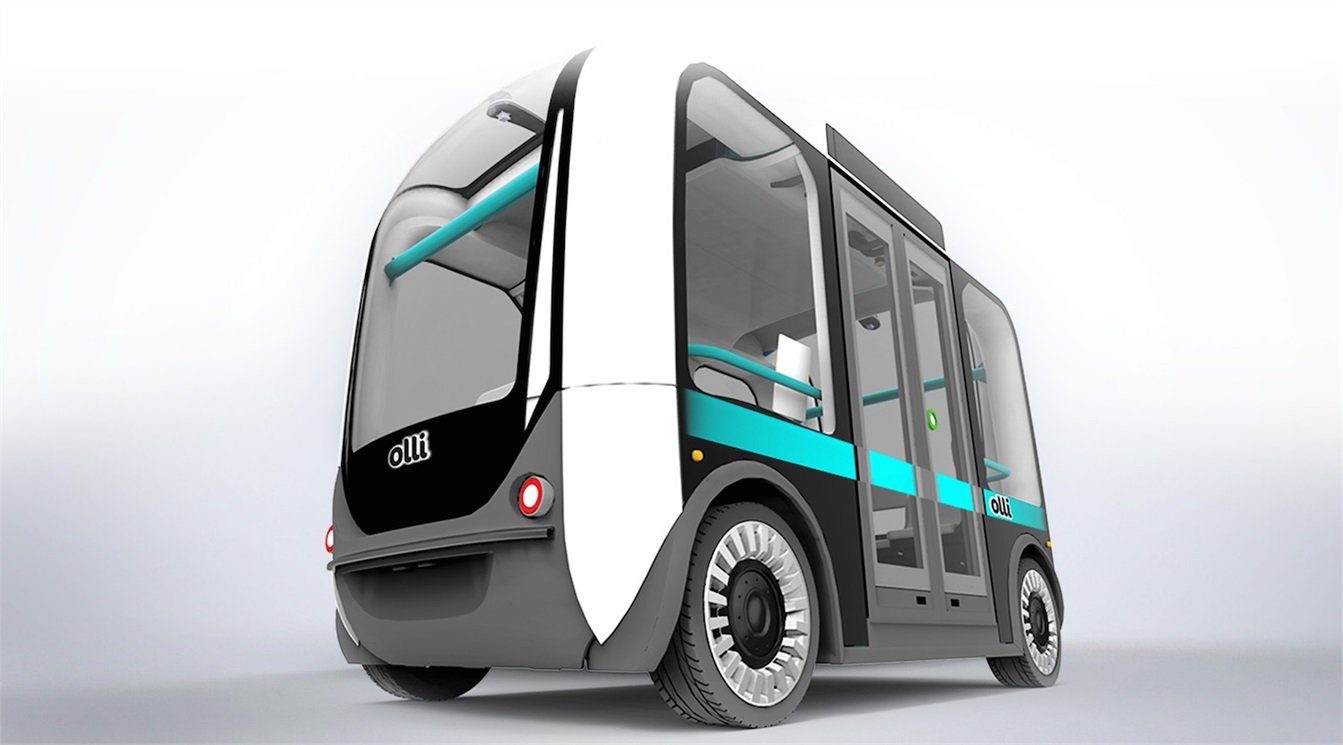 Olli, l'autobus stampato in 3D