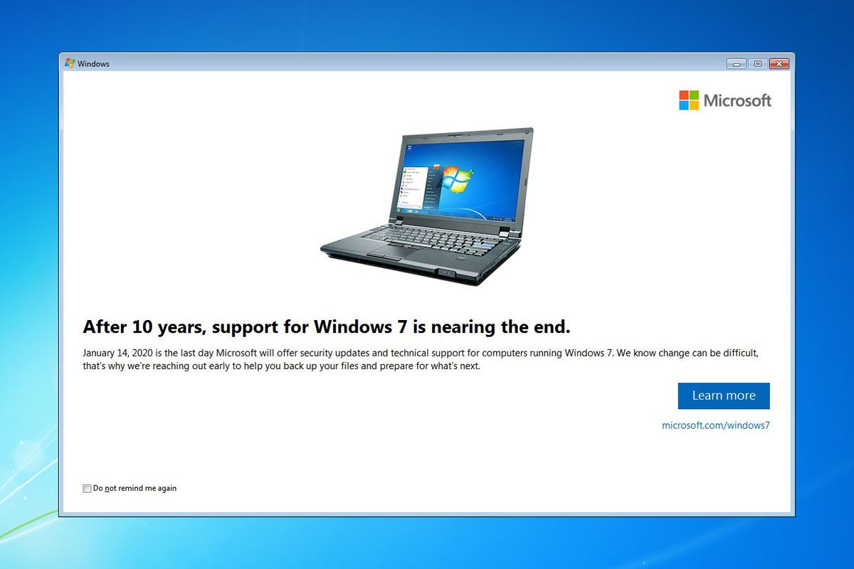 Windows 7 Support