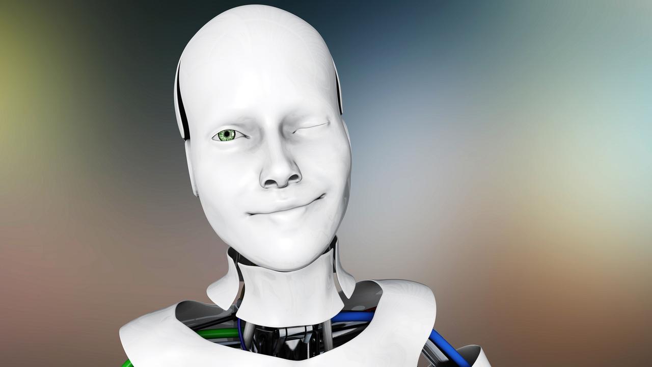 Human mimicry in androids