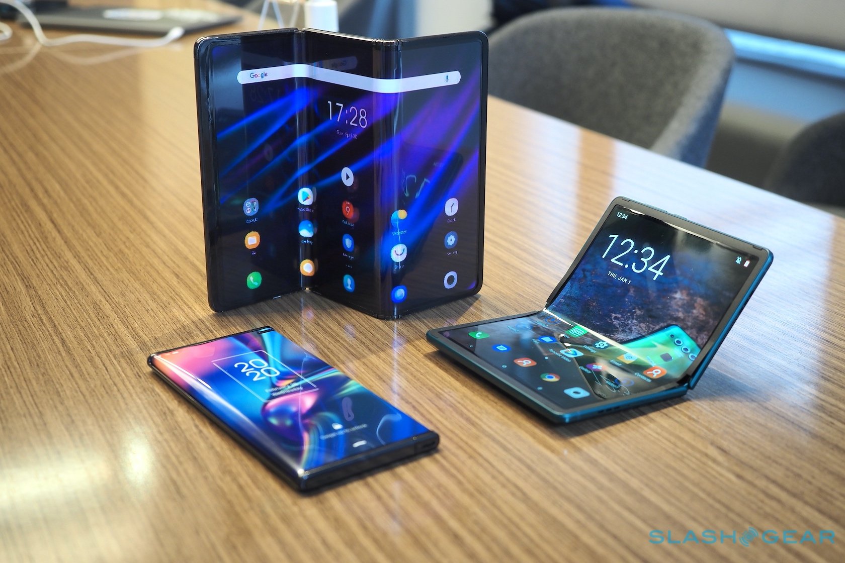 The smartphone turns into a tablet