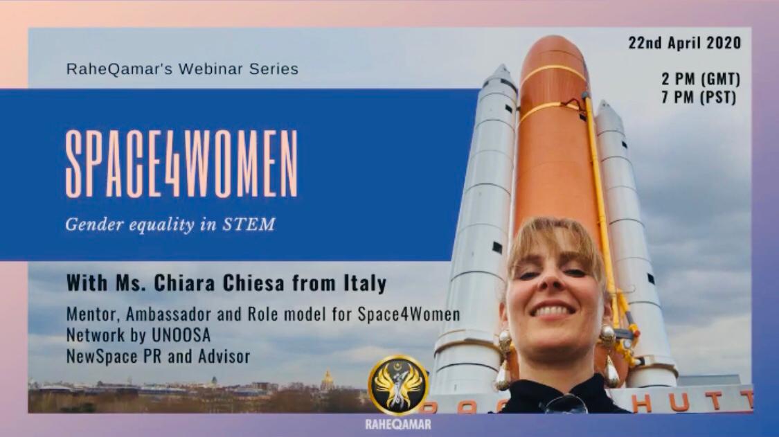 Chiara Chiesa, a space ambassadress