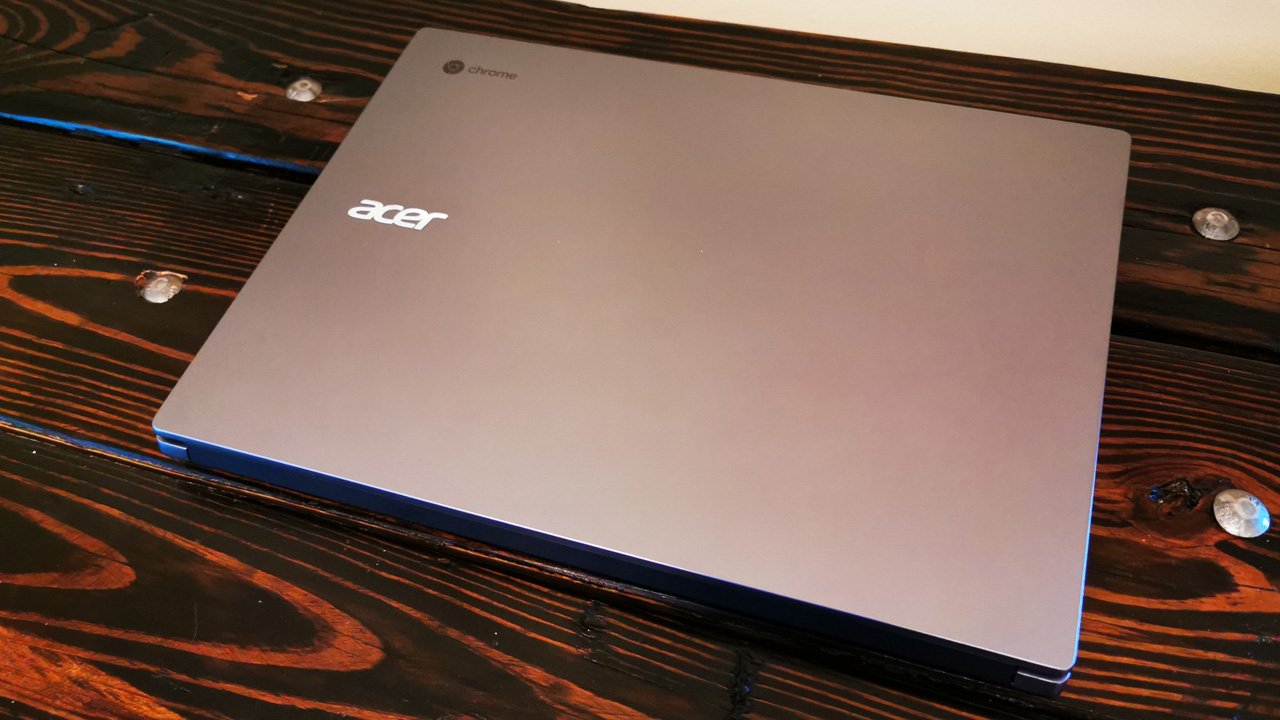 Estetica accattivante e muscoli possenti per l'Acer Chromebook 714