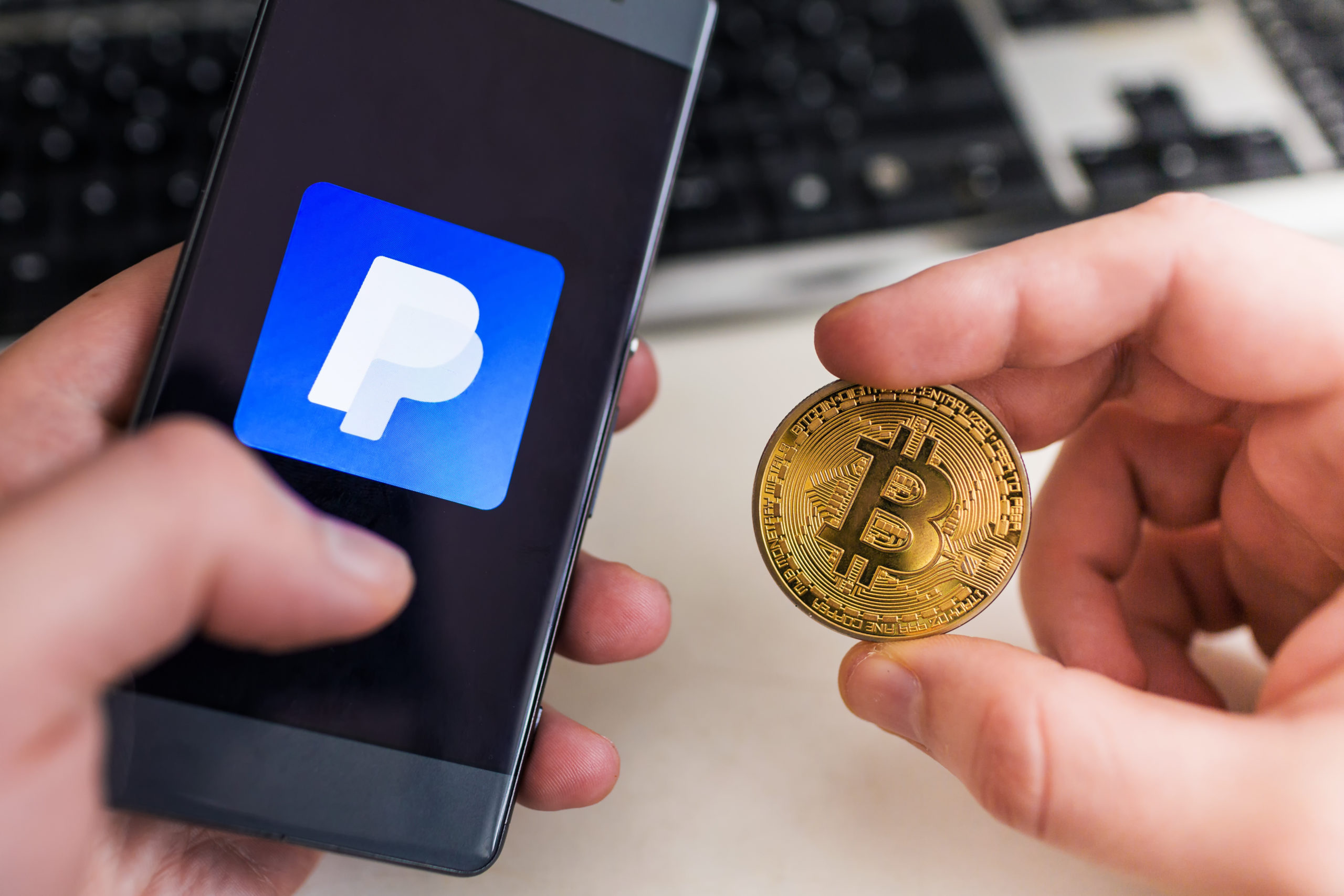 PayPal e criptovalute