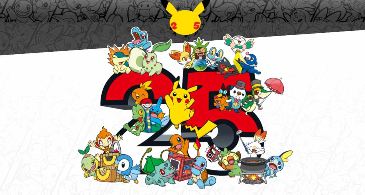 25esimo anniversario Pokemon