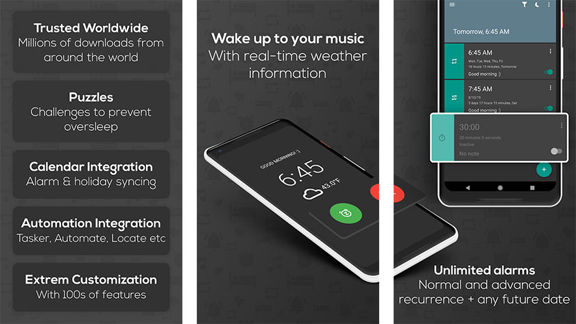 useful app amdroid alarm