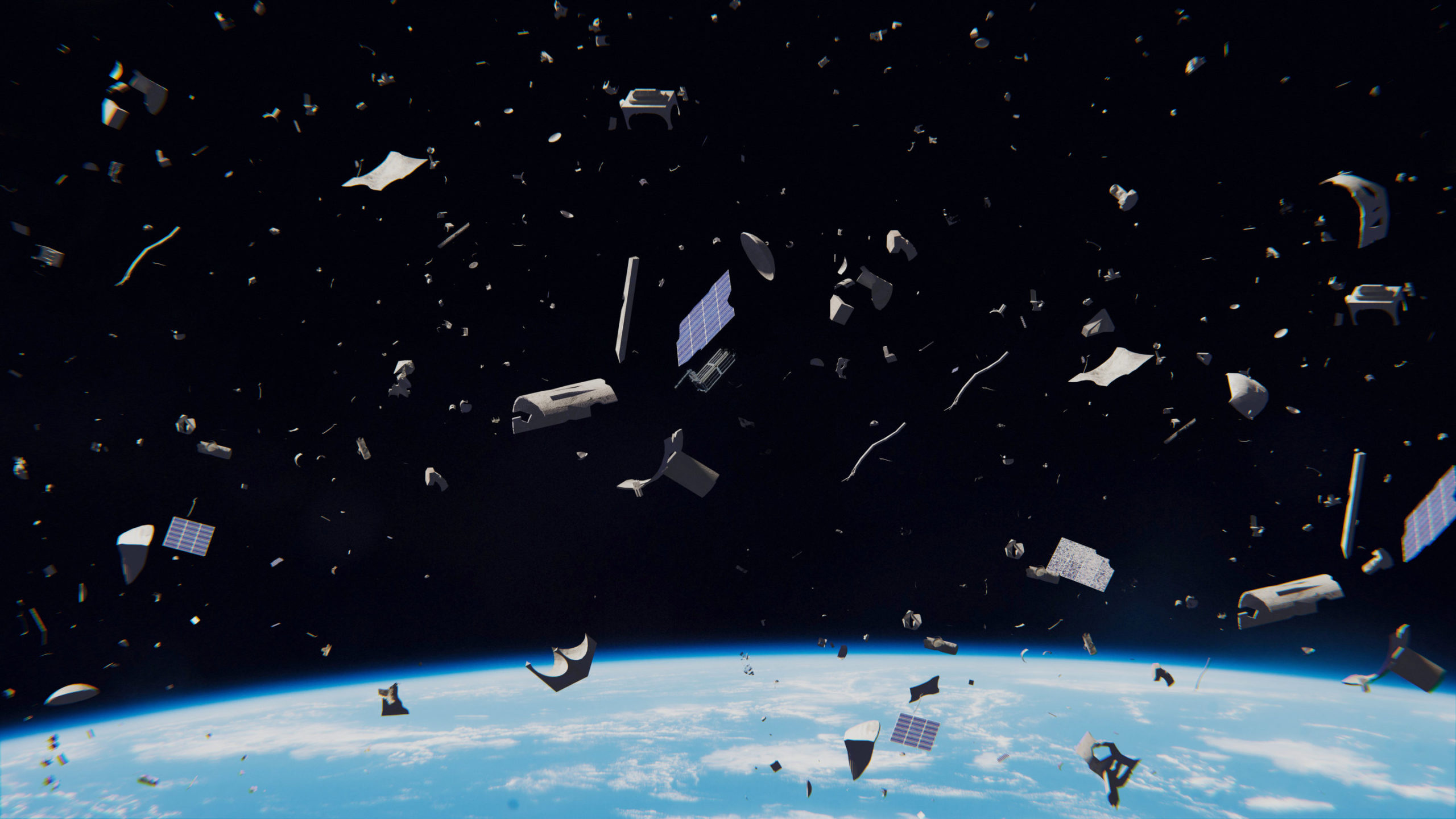 Space debris are rapidly increasingly