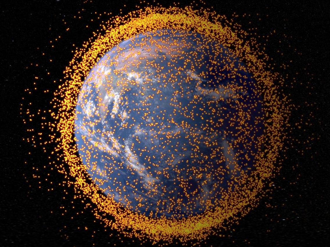 The alarming increase of space debris