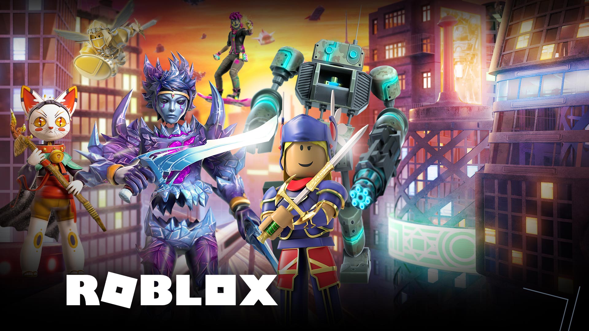 Personagens de videogame Roblox altamente detalhados simétricos 8k 5d  vibrantes · Creative Fabrica