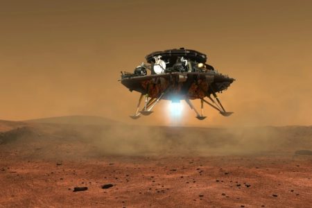China landed on Mars with the rover Zhurong