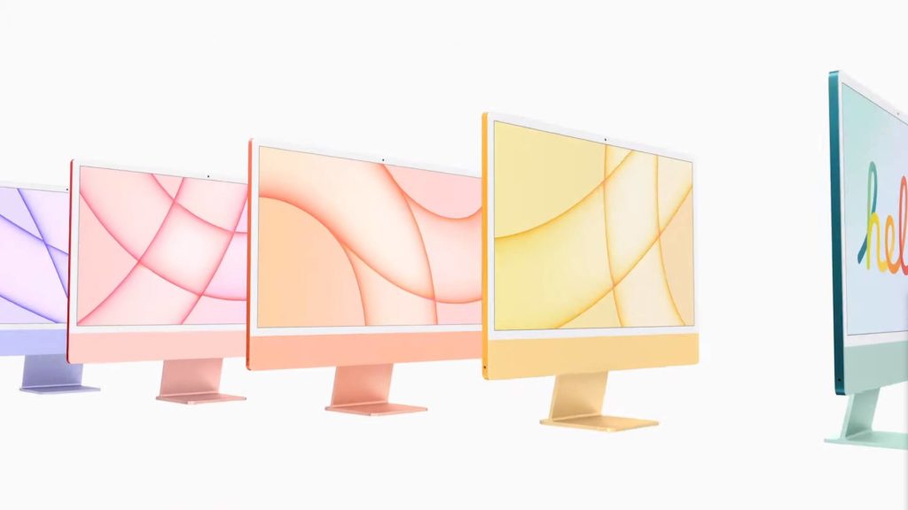 New iMac and iPad