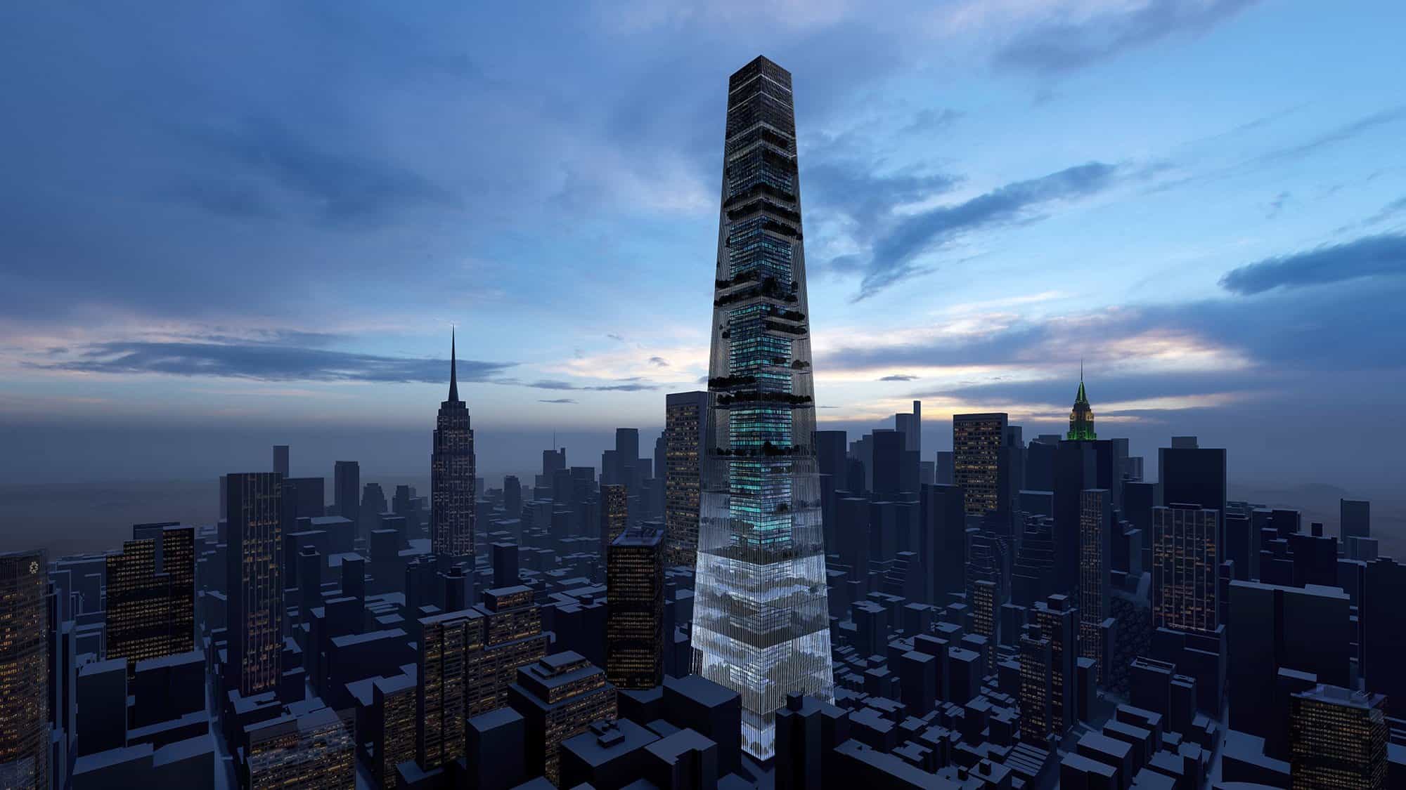 The skyscrapers of the future will charge themselves from the concrete