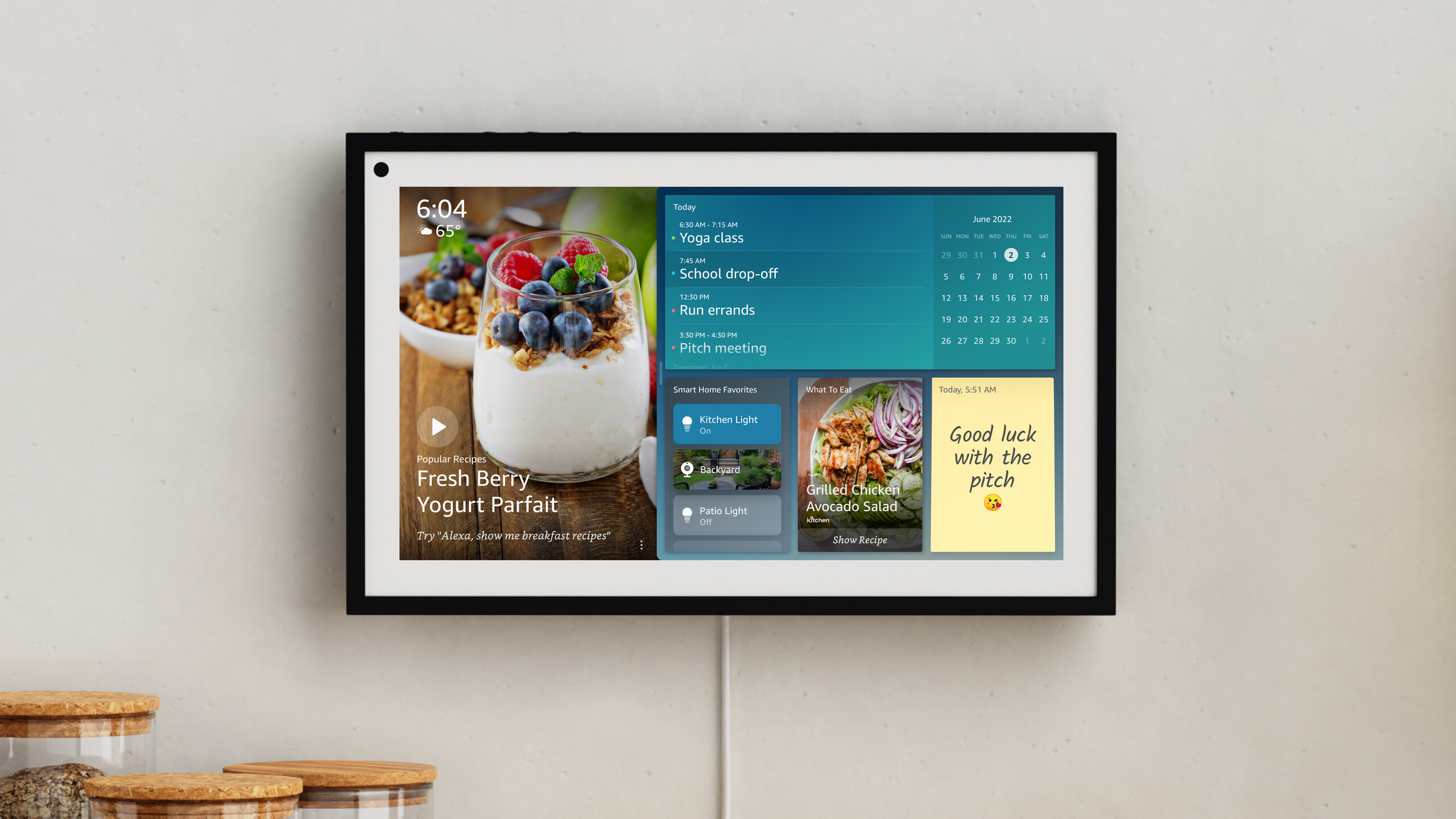Amazon Echo Show 15, il più grande dispositivo Alexa