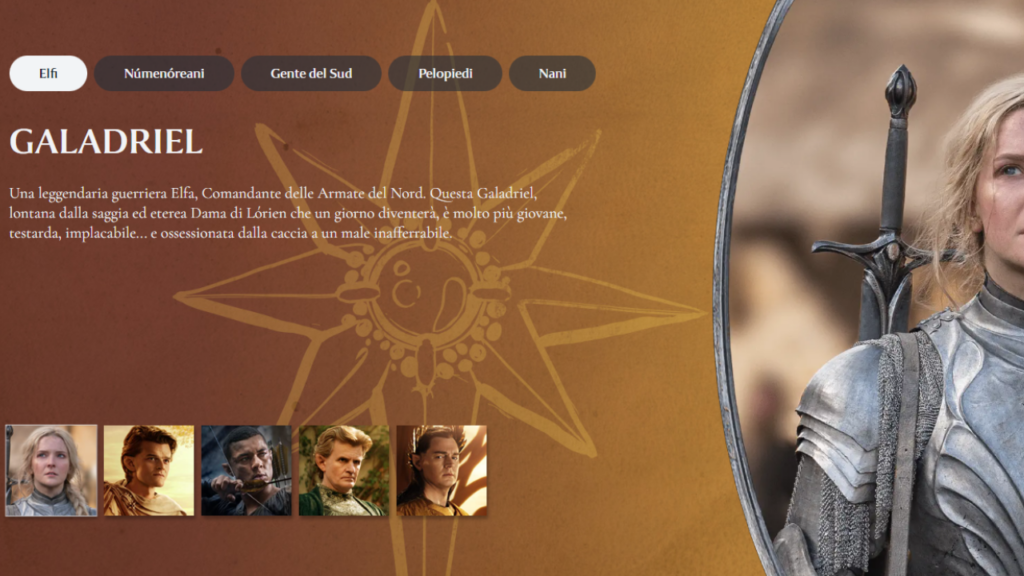 Gli Anelli del Potere Galadriel