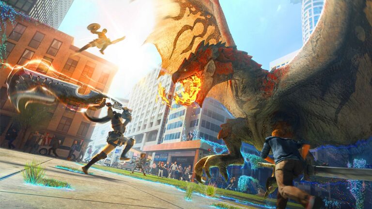 monster hunter now