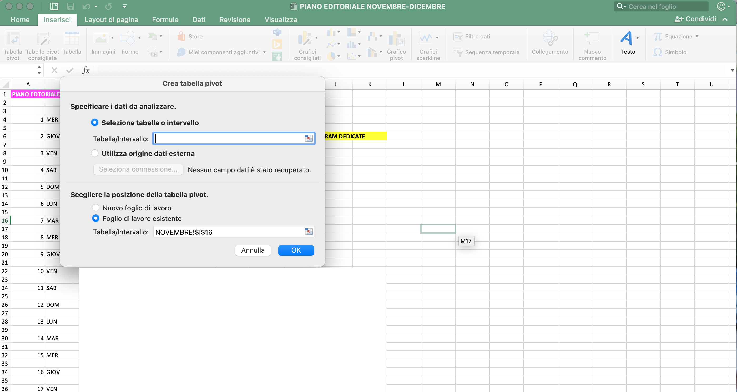 formule excel da sapere