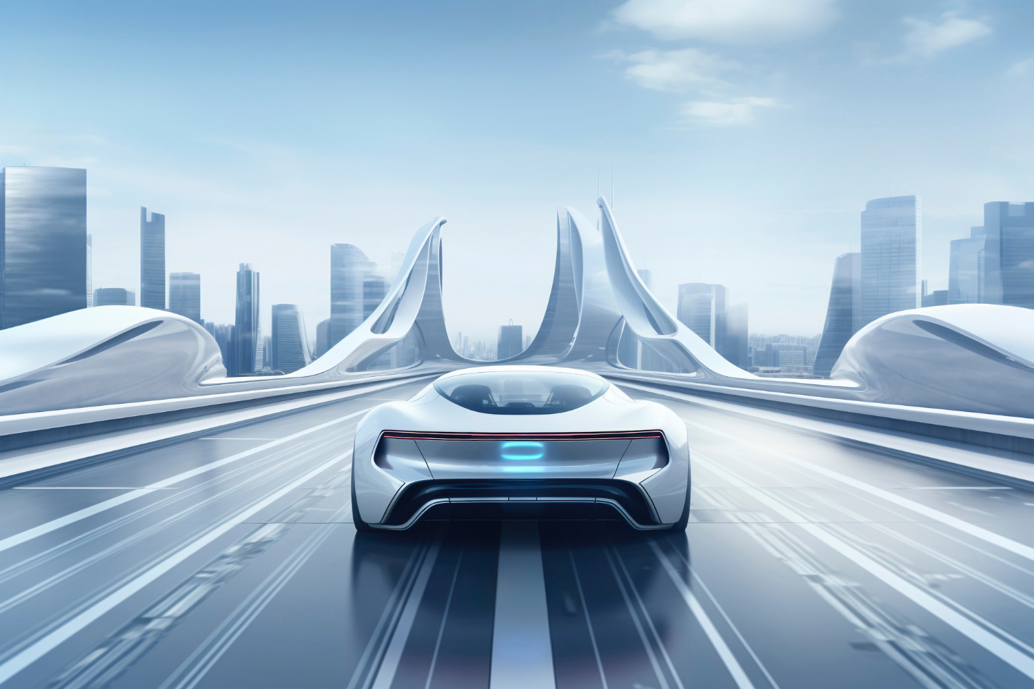 auto con guida autonoma