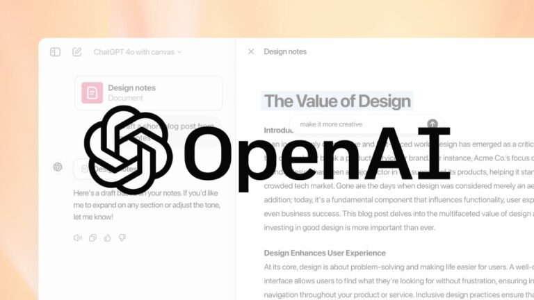 canvas open ai
