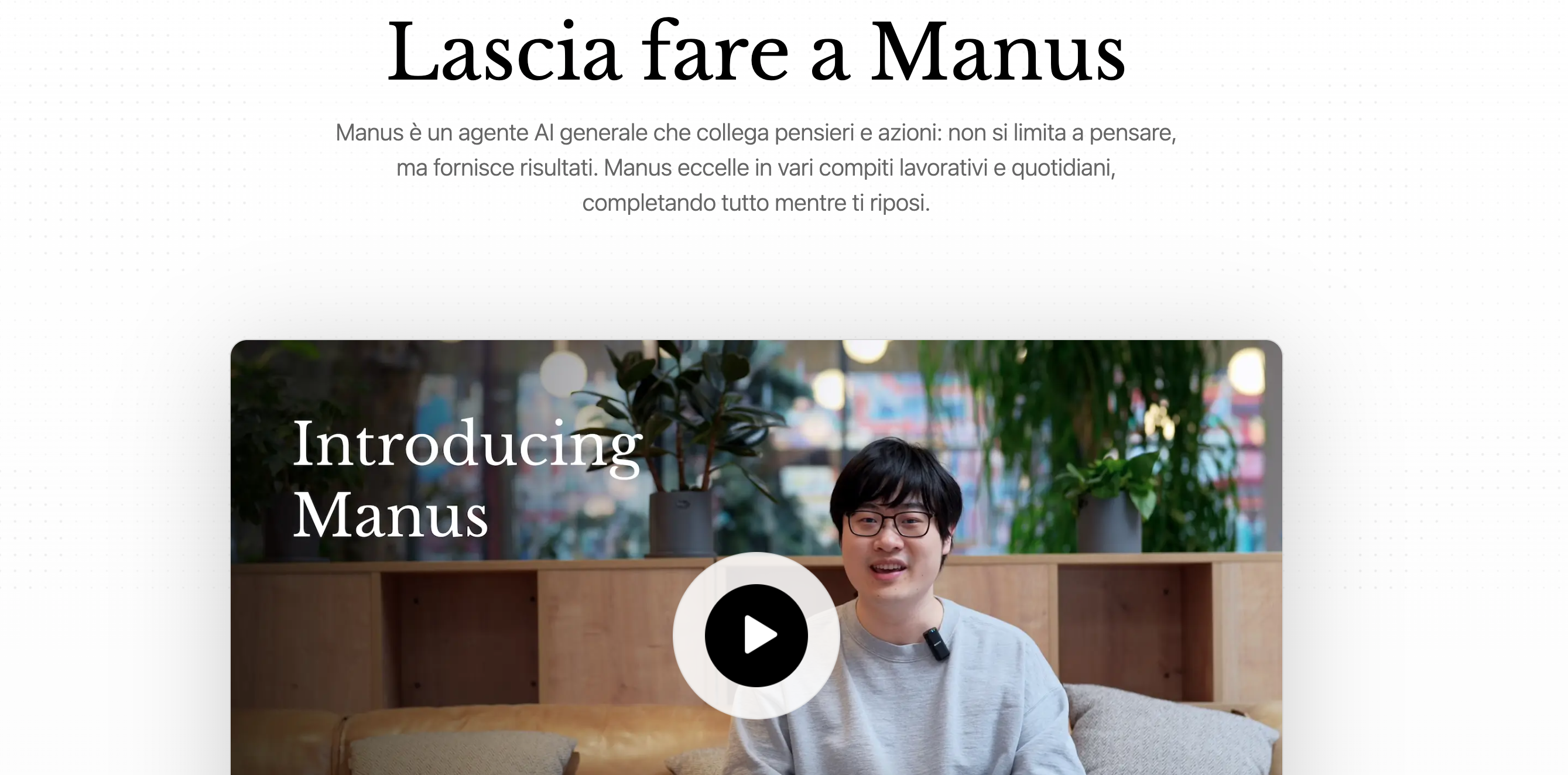 manus la nuova ai cinese