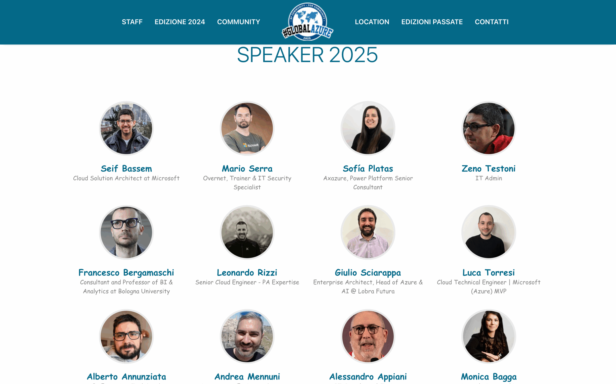 global azure 2025 speaker
