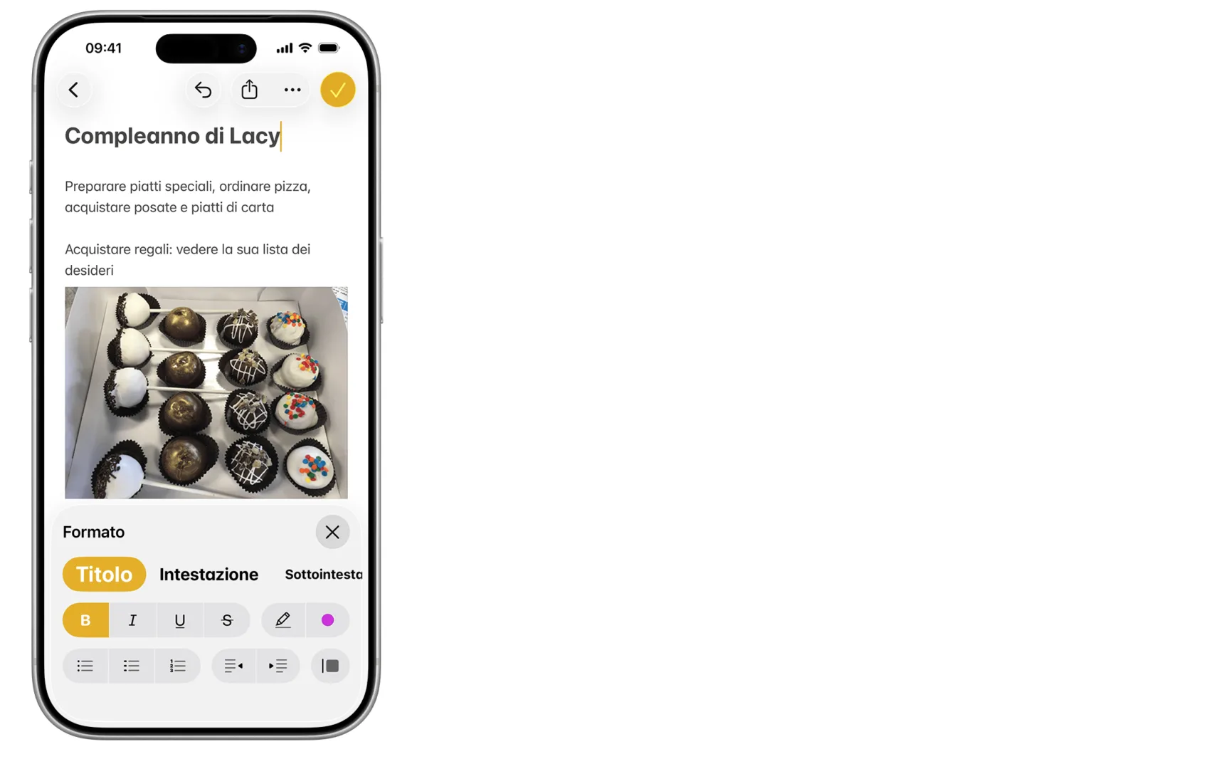 note su ios cosa puoi fare